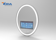 Round shape Touch Screen Smart Mirror 1280 * 800P Resolution 10 . 1Inch