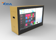 Small Size Digital Display Box , Transparent LCD Display Box 698 * 393MM