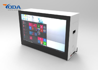 Durable Transparent LCD Showcase 89 / 89 Viewing Angle 10 - 90% Working Humidity