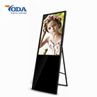 Foldable Billboard LCD Digital Display LED Backlight Windows OS Opening System