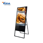 Touch Control LCD Digital Display Signage 55 Inch Portable Totem Advertising