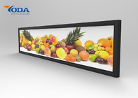48 Inch Stretched Bar LCD Display Aluminium Plate Shell LCD Dispaly