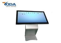 All In One LCD Touch Screen Kiosk Customized Color Floor Standing Installation