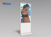 Aluminium Touch Screen Advertising Displays 49 Inch LCD Advertising Display Screen