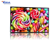 Indoor 43 inch Touch Control Advertising Displays Wall Mounted Ultra Thin Body