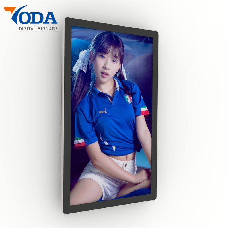 Indoor Interactive Advertising Display Digital Menu Board For Restaurant