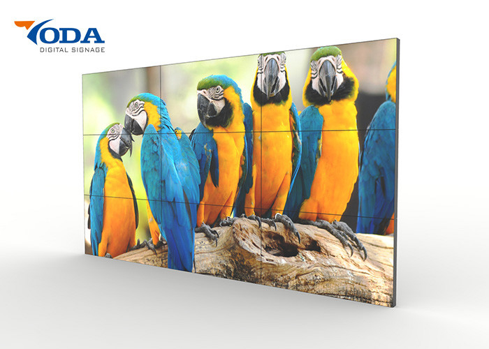 Seamless LCD Video Wall Display 3x3 Multi-screen Advertising Video Wall
