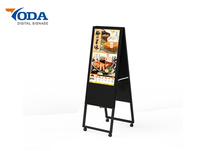 Indoor 32 Inch Floor Stand Digital Signage Double Sided Display Screens Android 6.0.1