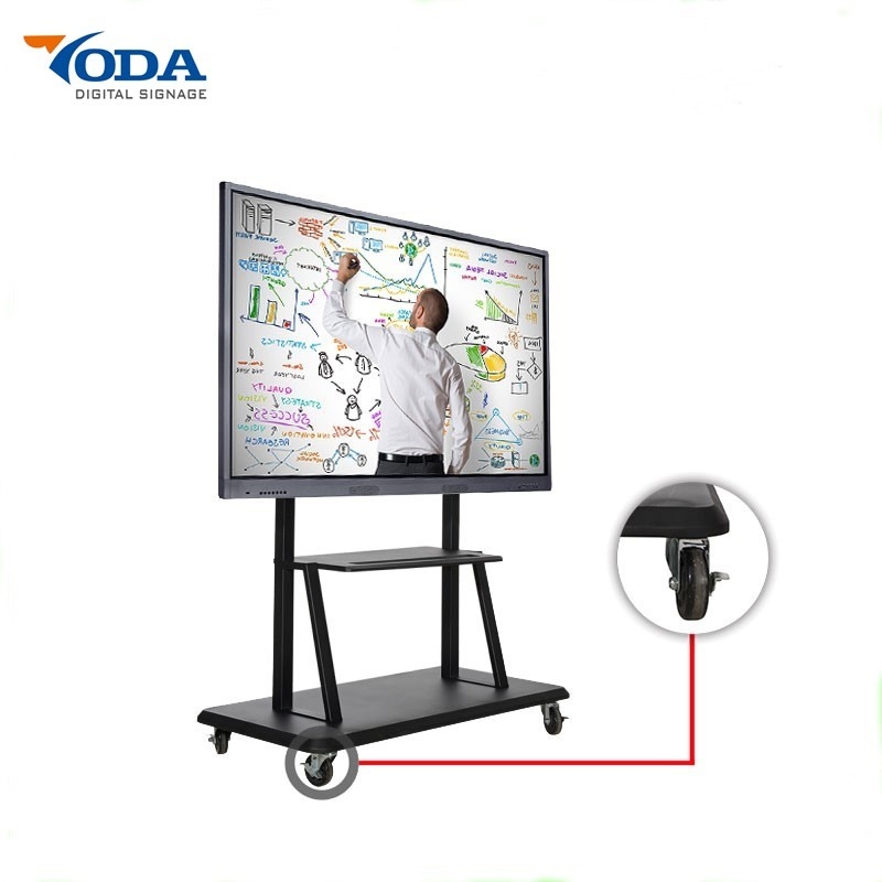 LCD Interactive Flat Panel Touch Screen With IR 10 Touch Points