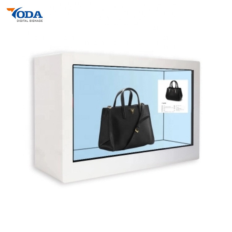 TFT Transparent Lcd Touch Screen , See Through Lcd Monitor For Advertising