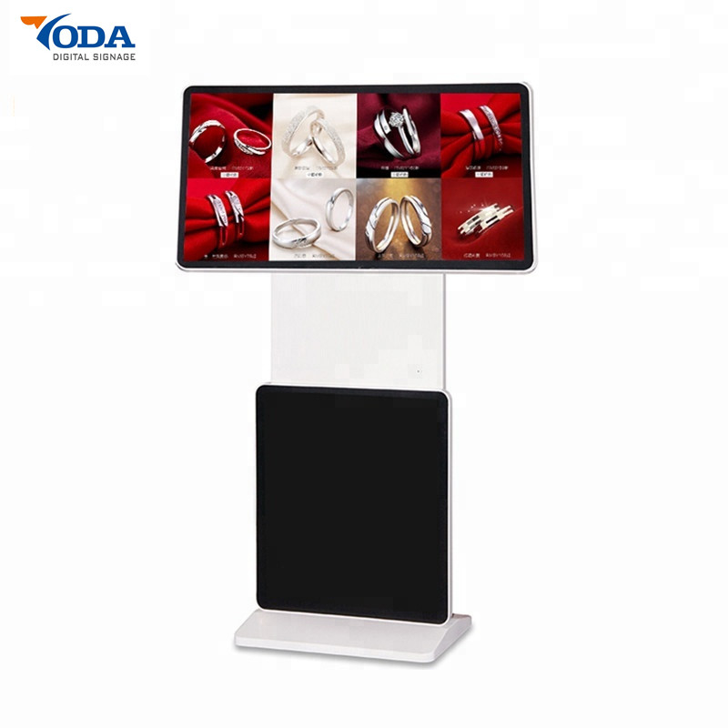 Floor Stand Rotating Touch Screen Monitor 1080P Digital Sigange