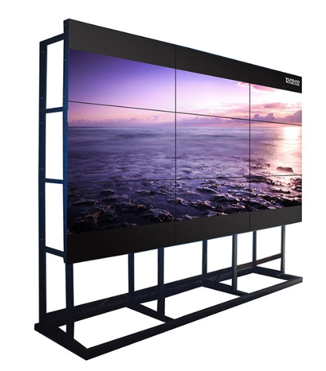 55 Inch 1.8mm Bezel 350cd/m2 SCCP LCD Video Wall Display