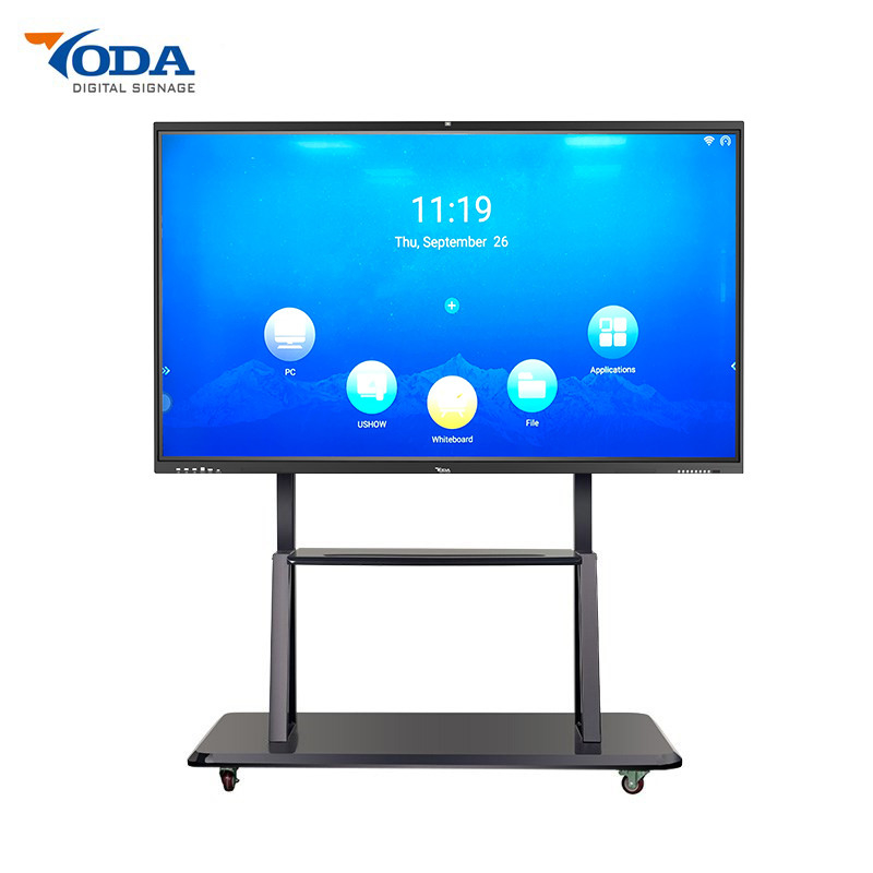 65inch LCD Interactive Flat Touch Screen Ultra LCD Smart Whiteboard